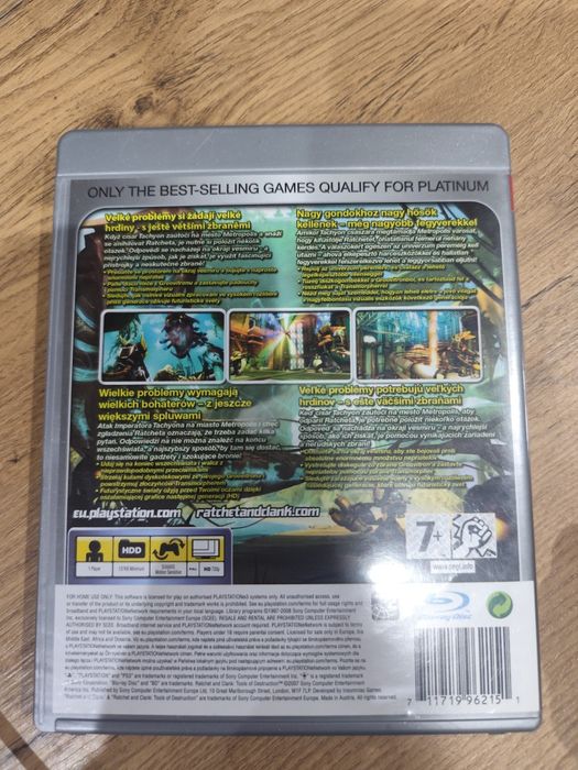 Rachet i Clank Tools of Destruction ps3 PlayStation 3