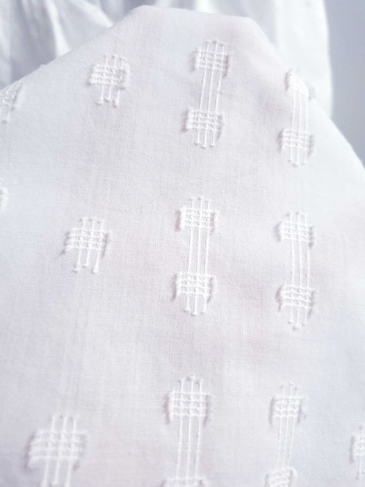 Biała bluzka koszula plumeti 40 42 oversize F&F