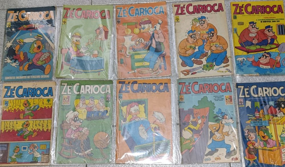 Conjunto de 10 ZÉ CARIOCA