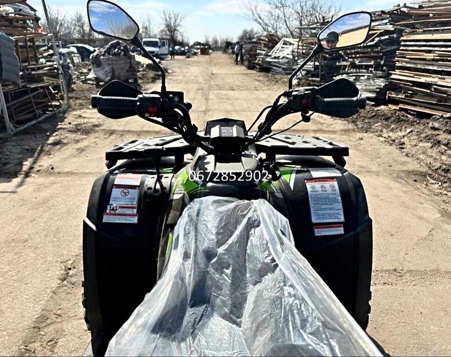 Квадроцикл Linhai ATV 650 L EFI EPS (4х4, 600 см³, електропідсилювач EPS) інжектор BOSCH, лебідка, фаркоп, литі диски 14 Безкоштовна доставка, Лінхай