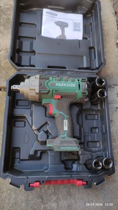 Klucz udarowy 400 Nm