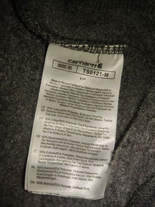 Темно сіре худі Carhartt