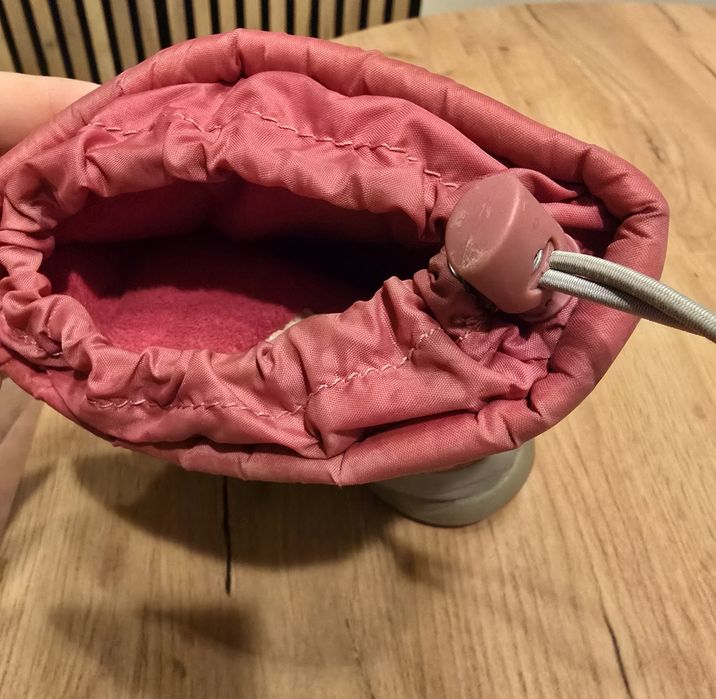 Śniegowce dziewczęce rozmiar około 34 - 35