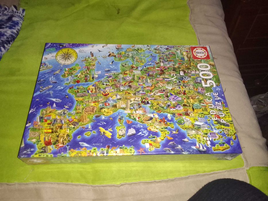 Vendo vários puzzles