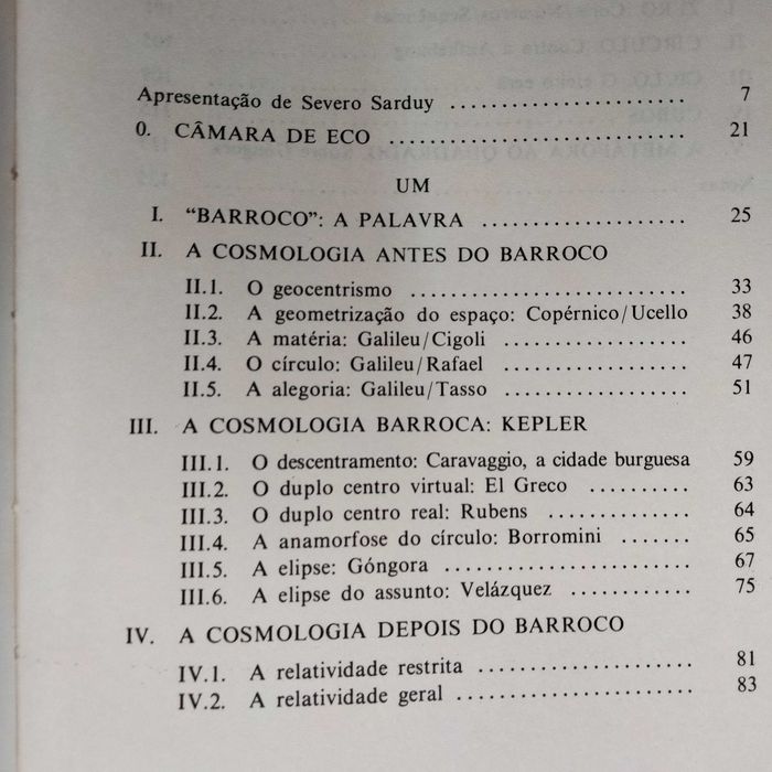 Barroco - Severo Sarduy