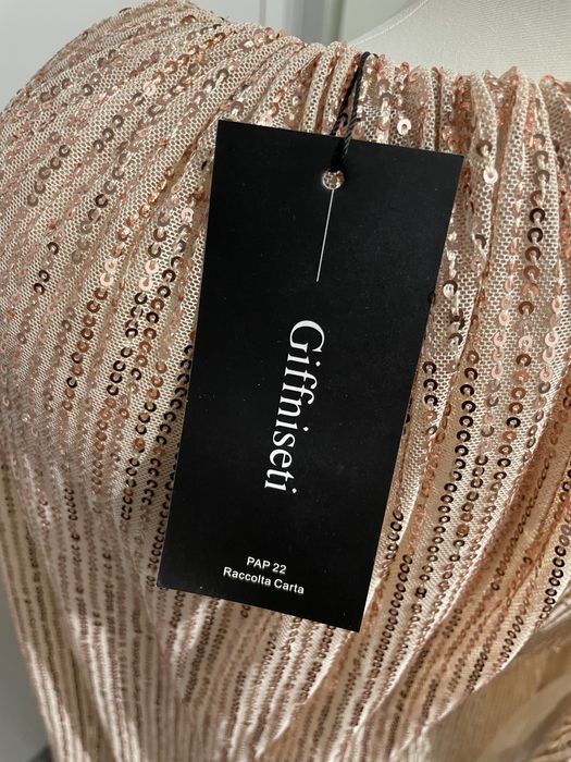 Sukienka wieczorowa cekinowa