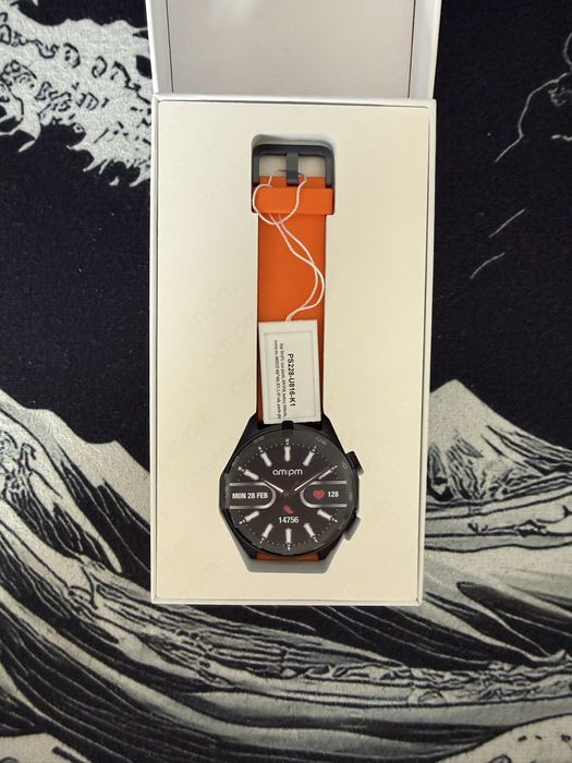 NOWY Smartwatch AM:PM z Apartu (Model: PS228) • Komplet, Igła!