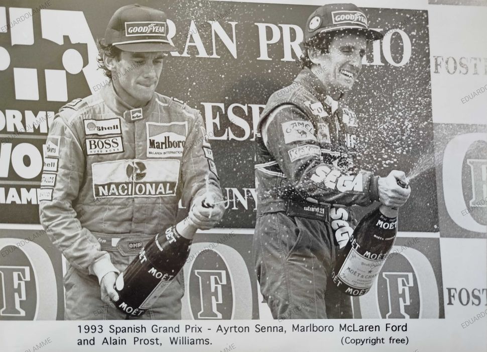 Coleção de Fotos Originais Grand Prix de 1993 ( Ayrton Senna e mais )