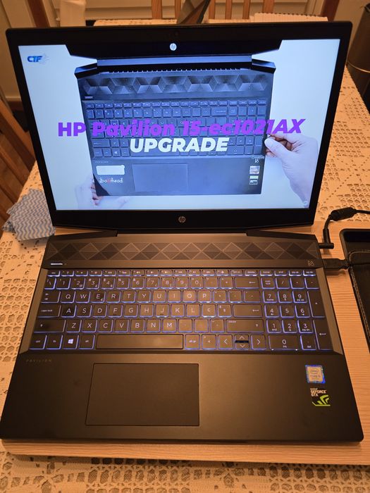 PC portátil HP Pavilion Gaming pouco uso