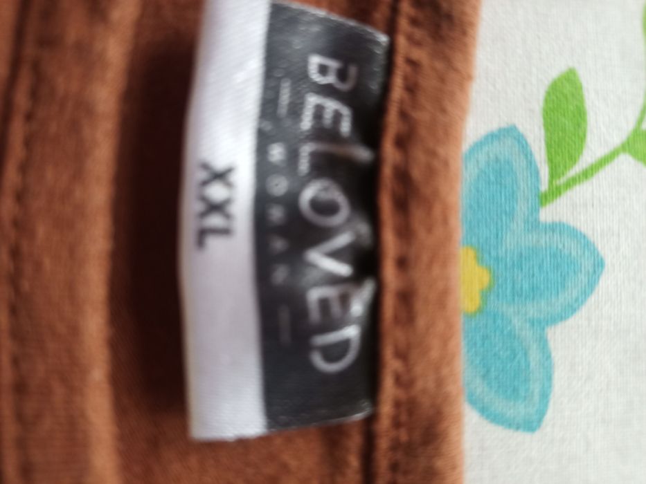 Bluzka z kolczykiem 3/4 rękaw Beloved Women XXL