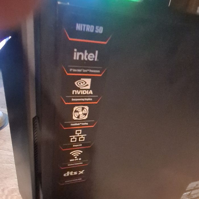Komputer ACER Nitro 50 N50-640 i5-12400F 16GB RAM 512GB SSD GeForce RT