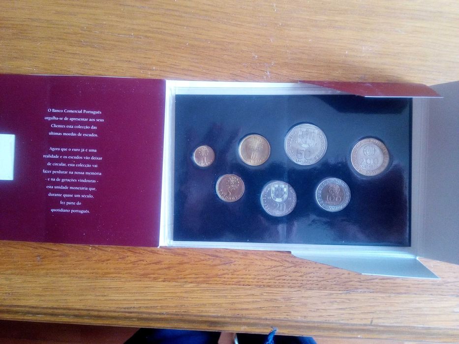 últimas moedas de escudo