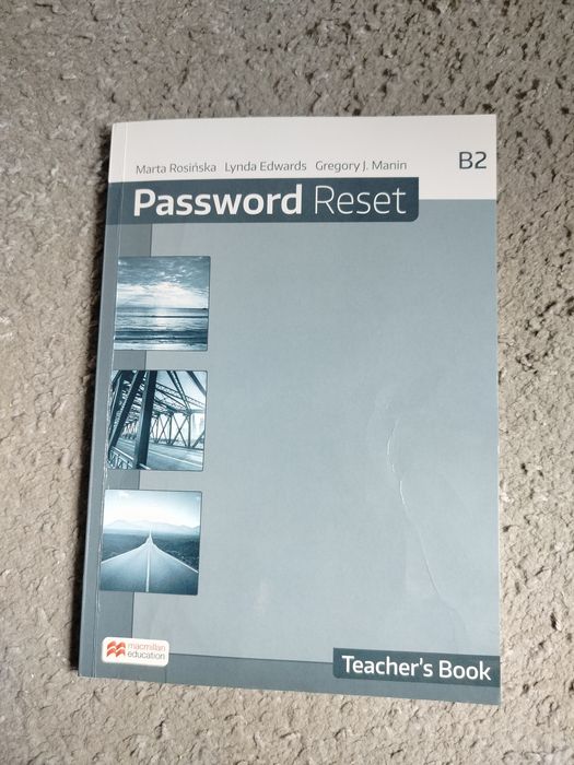 Password Reset b2 teachers book