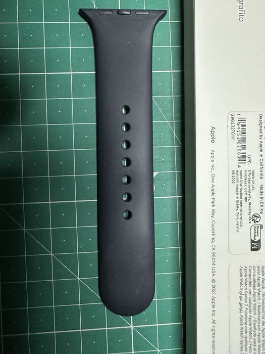 Apple-Bracelete desportiva preta de 46 mm - M/L