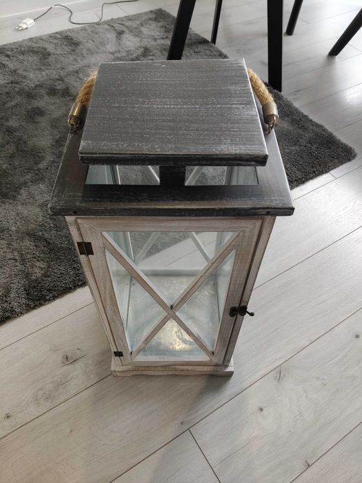 Duże Lampiony drewniane