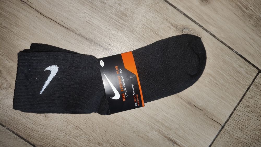 Skarpety Nike czarne