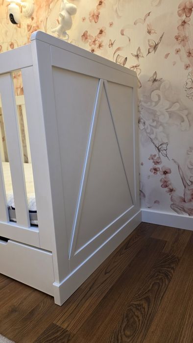 Łóżeczko tapczanik 140x70 Pinio Marie + dosatkowa szuflada