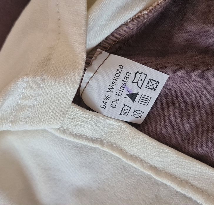 Bluzka_wiskoza i elastan z narzutką 2w1