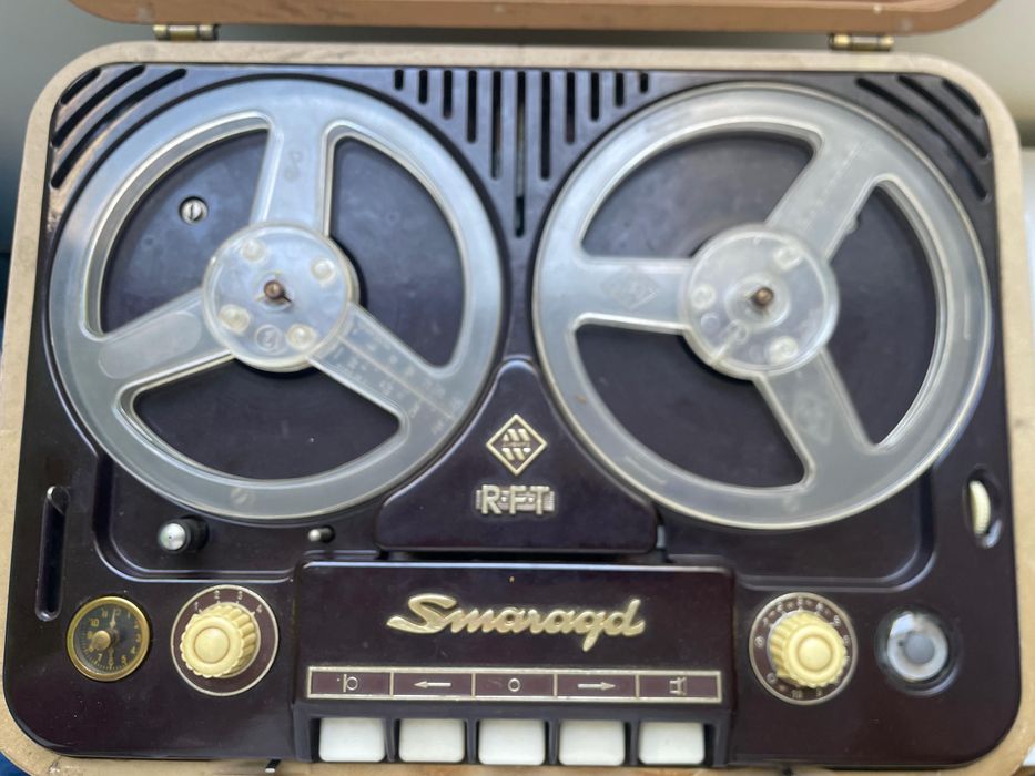 Gravador de Bobina a Bobina Smaragd (anos 1960)