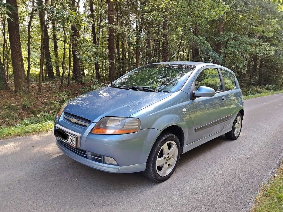 CHEVROLET KALOS AVEO 2007r 1.4 16V Przebieg 110tys z Gazem Klima AUTOMAT !
