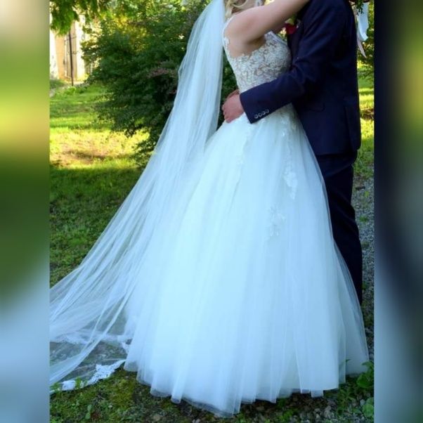 Suknia ślubna księżniczka