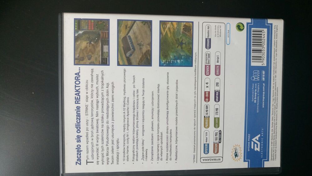 Nuclear Strike gra komputerowa PC oryginał PL