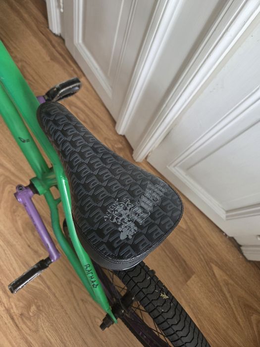 Rower bmx zielony