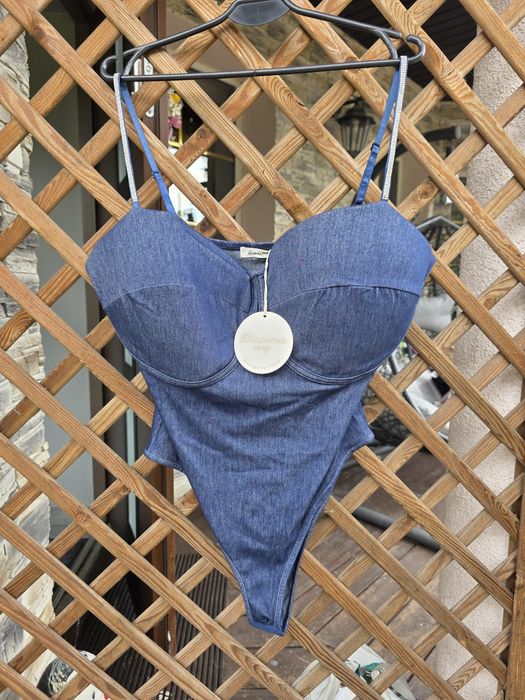 Body z cyrkoniami Nowe Plus Size Na Duży Biust