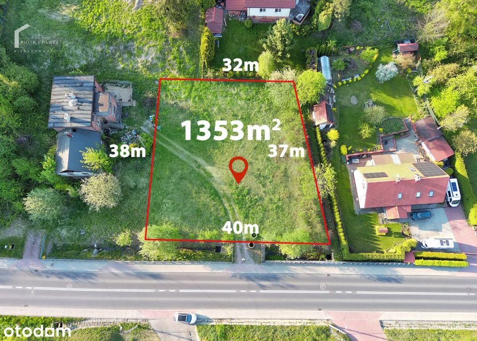 Działka Budowlana 1353m2 Stare Bielsko