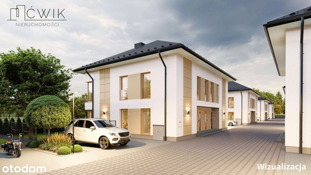 62 m² + strych 58 m² | 3 pokoje | balkon | 25 min od Krakowa