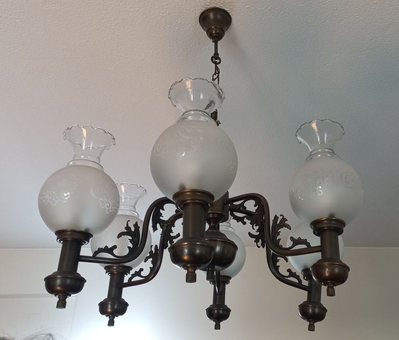 Candeeiro de tecto vintage