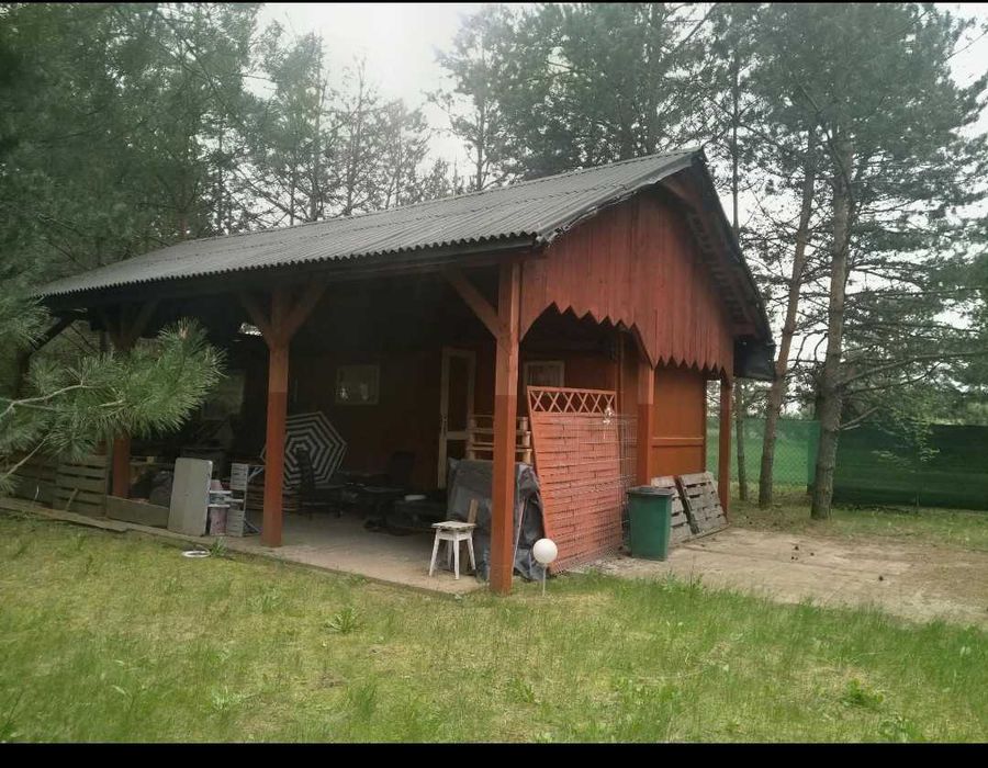 Działka z Domkiem i z Wiatą,  Rybaki - Bondary - Siemianówka