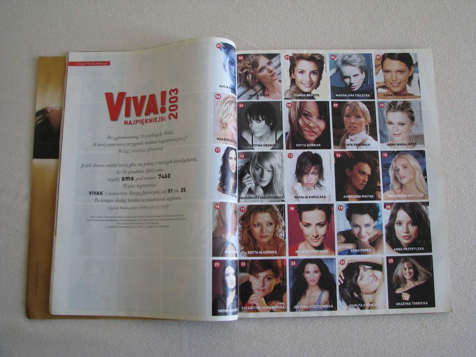 Viva ! – dwutygodnik XXL nr 25 (179) 15 grudnia 2003 r.