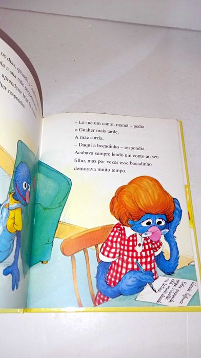 O Gualter Aprende a ler - Livro da Rua Sésamo