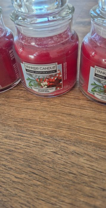 Yankee candle świeca świeczka zapachowe 3 szt