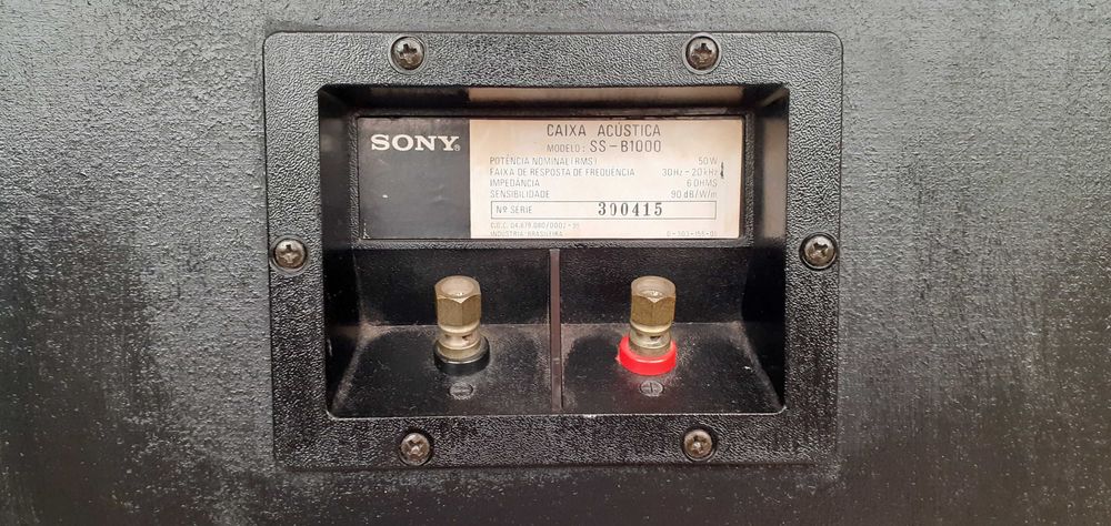 Colunas Sony SS-B1000