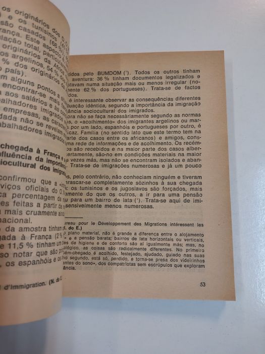 Emigração: problema multinacional
