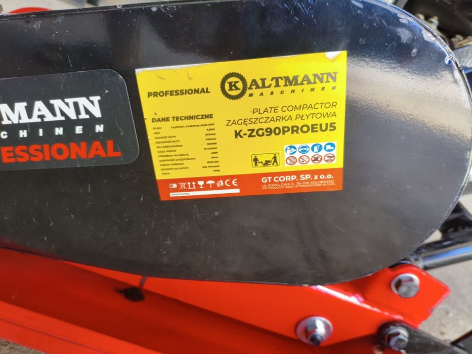 Sprzedam zagęszczarkę 90kg