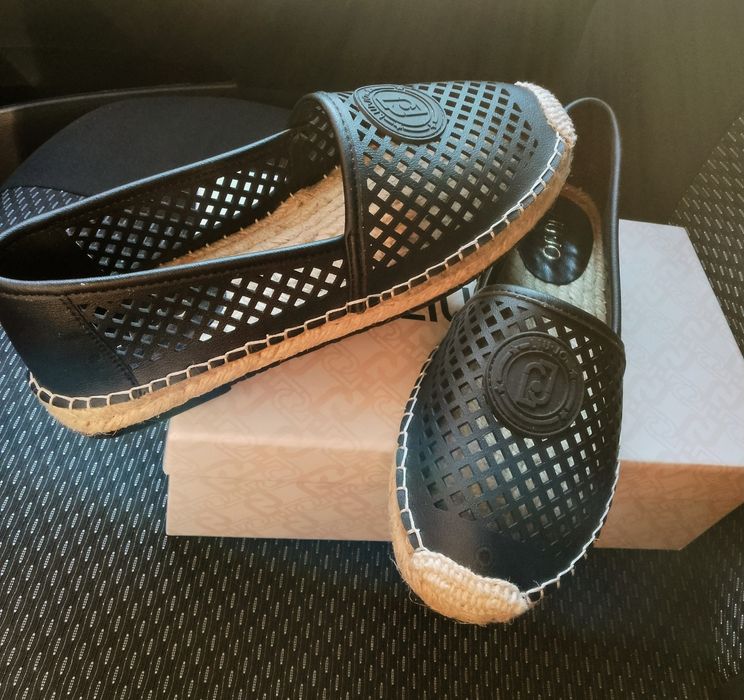 Espadryle damskie skórzane Liu Jo, nowe,r.37