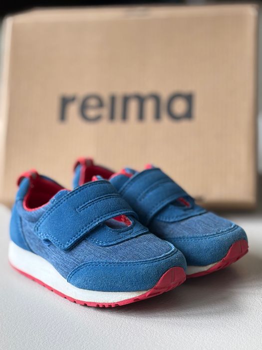 Кросівки дитячі reima evaste, стан ідеальний, блакитні,  р.25
