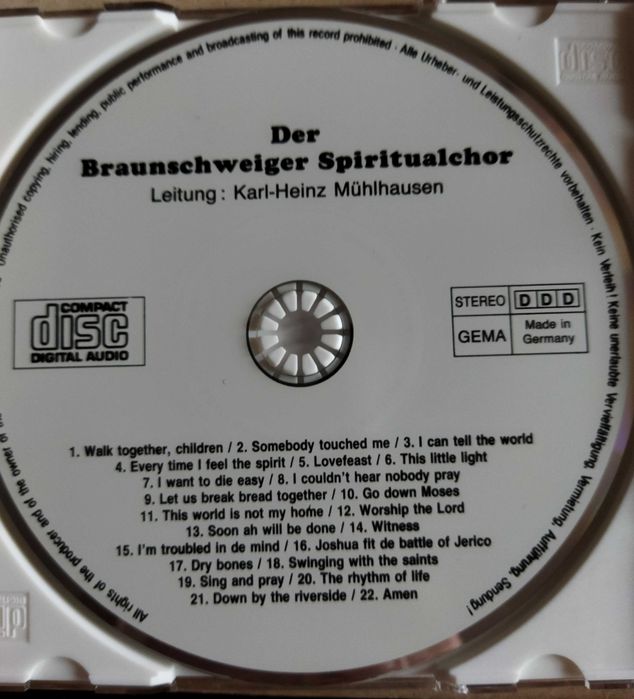 CD Gospels / Espirituais422977612515256321