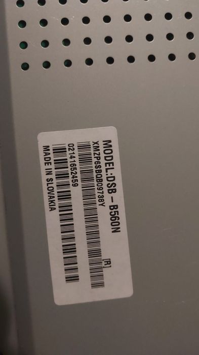 Recetor Satélite Samsung Viasat DSB - B560N + Comando Original