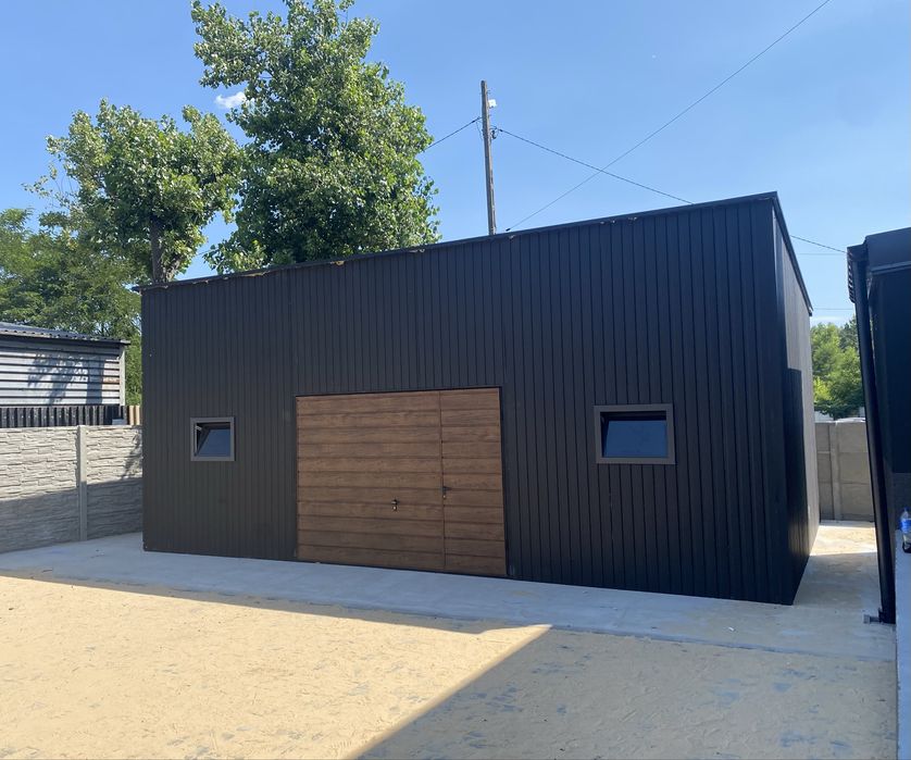 Garaż blaszany na wymiar! Garaż 9x7 10x7 10x8. Konstrukcja ocynkowana!