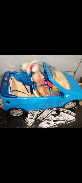Stary samochód Barbie kabriolet z 1999 roku Mattel en plastic collecti