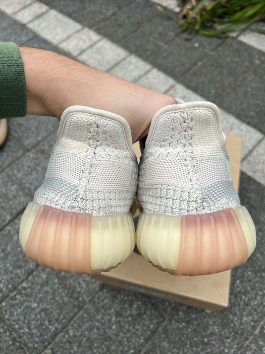 Adidas Yeezy Boost 350 V2 Citrin sneakersy niskie szare 45 1/3
