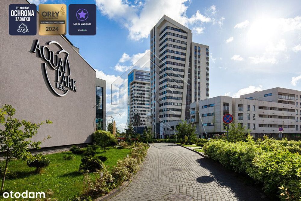 2 pokojowe mieszkanie z loggia + winda, AquaTower