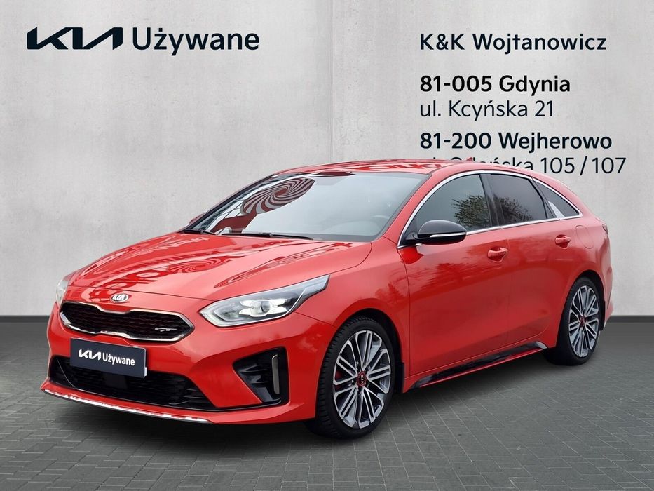 Kia ProCeed GT DCT Skóry JBL ACC LED Climatronic Navi Keyless FVAT Dealer KIA