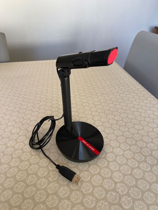 Vende-se Microfone Gaming com Fio