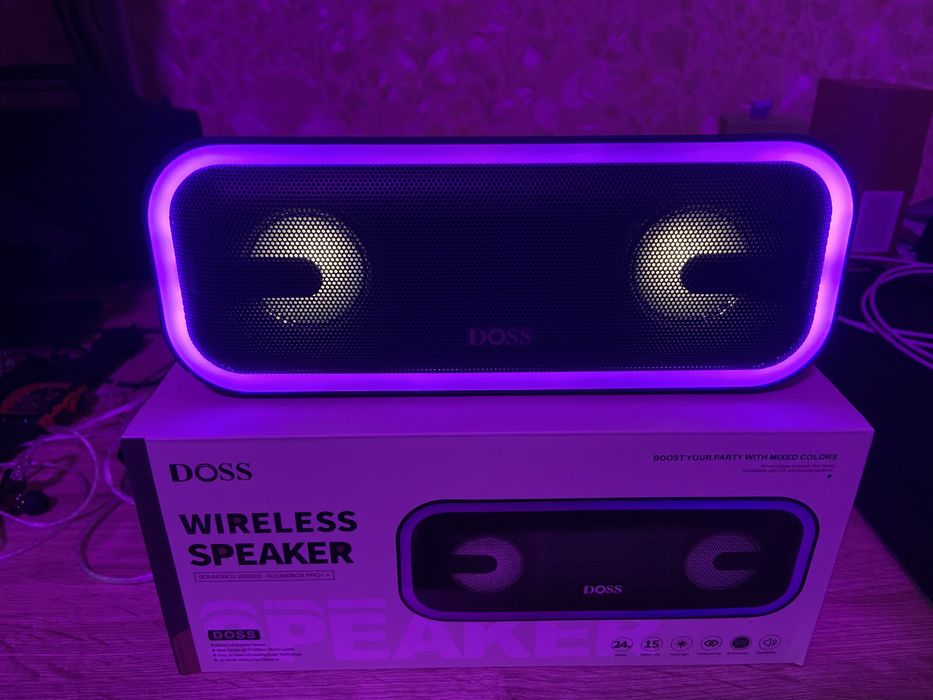 Блютуз колонка DOSS SoundBox Pro+