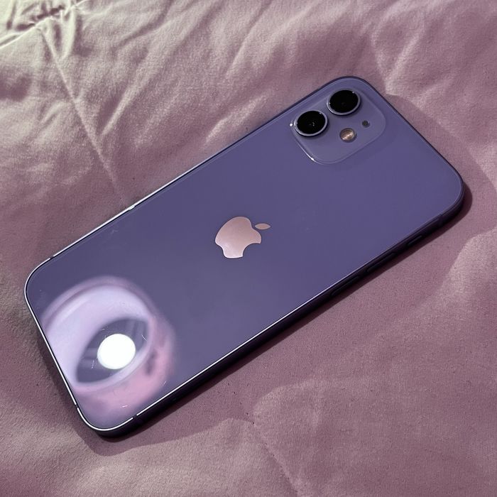 iPhone 12 Roxo 128gb c/ Película e Capinha